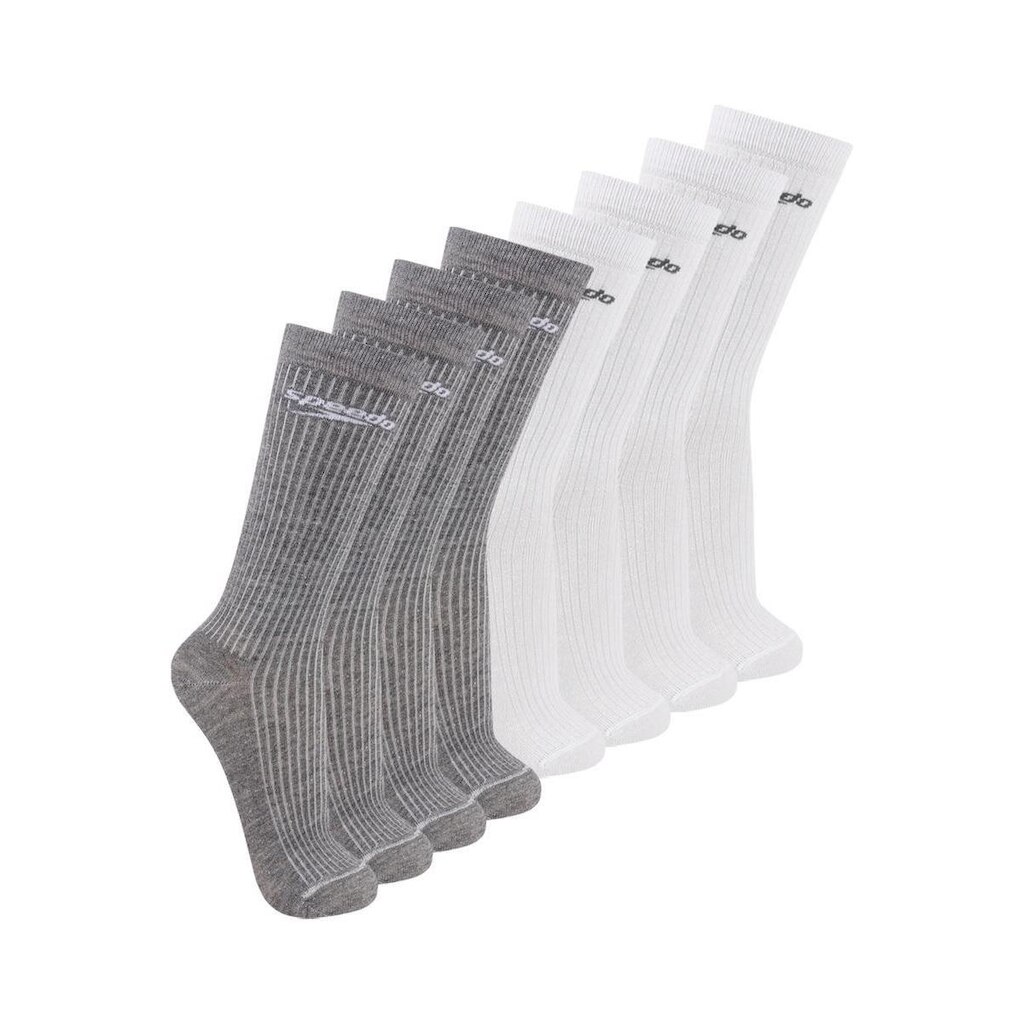 Kit com 8 Pares de Meias Esportiva Cano Longo Speedo 8027