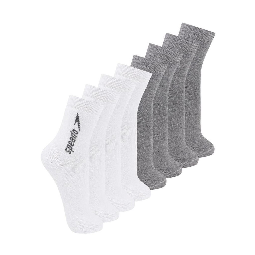 Kit com 8 Pares de Meias Esportiva Cano Médio Speedo 8032