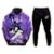 Kit Conjunto De Moletom Blusa E Calça Narutoo Anime Escolha Personagem - Roxo