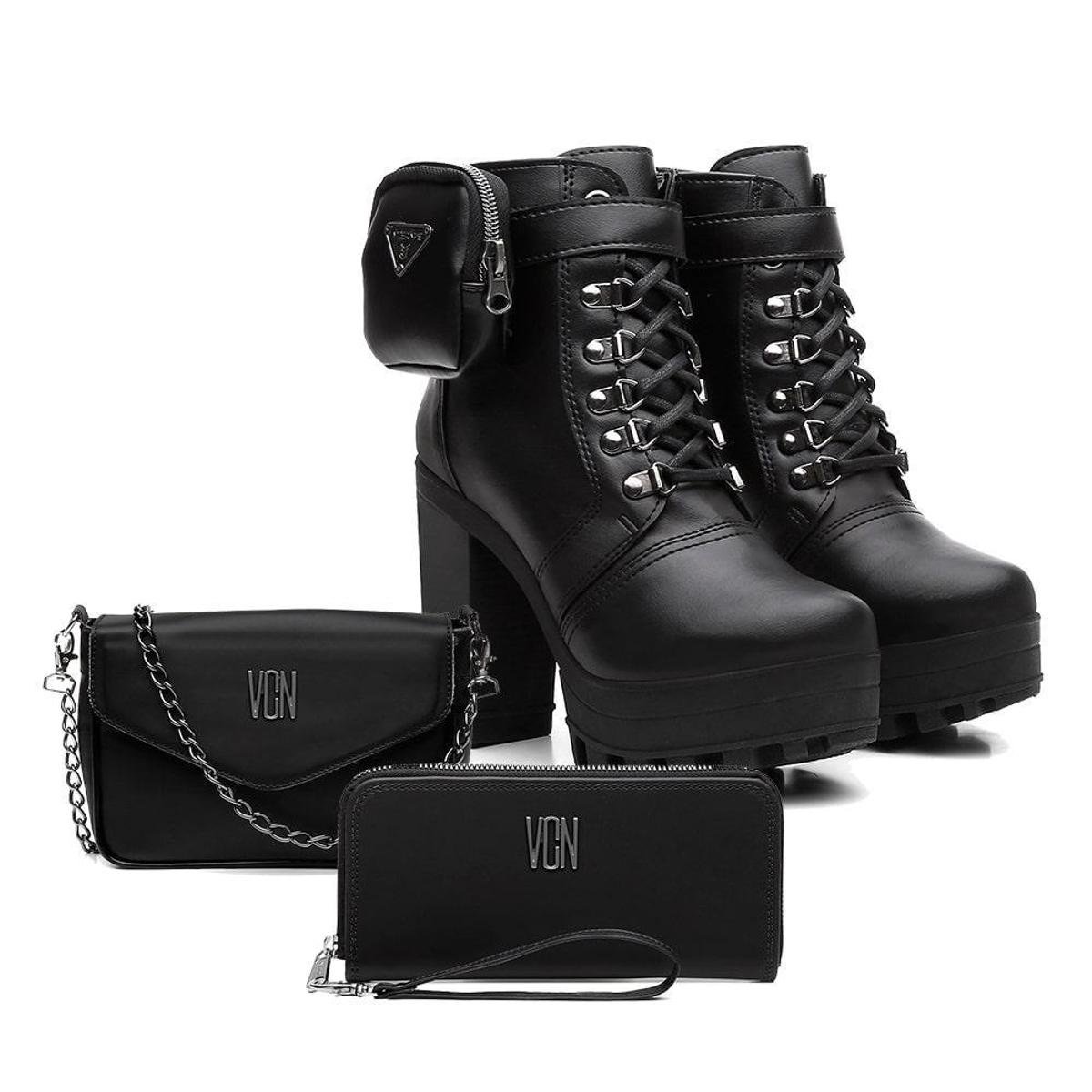 mini bolsa combat boot