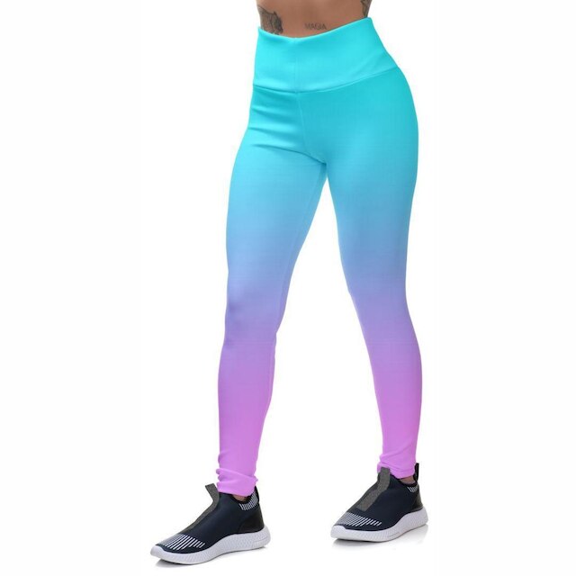 Kit Cropped Top Calça Legging Feminina Camiseta Cavada Regata Academia