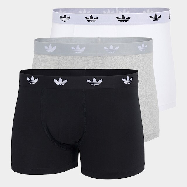 Kit Cueca Adidas Originals c/3 Peças Masculina