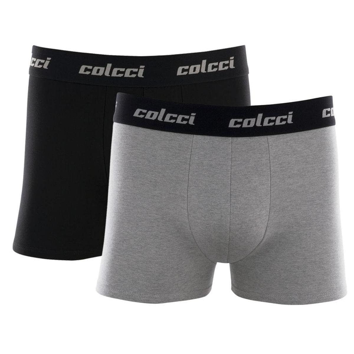 Kit Cueca Boxer Colcci 2 Peças Masculina Algodão com Elástico Menor preço em Kit Cueca Boxer Colcci 2 Peças Masculina Algodão com Elástico