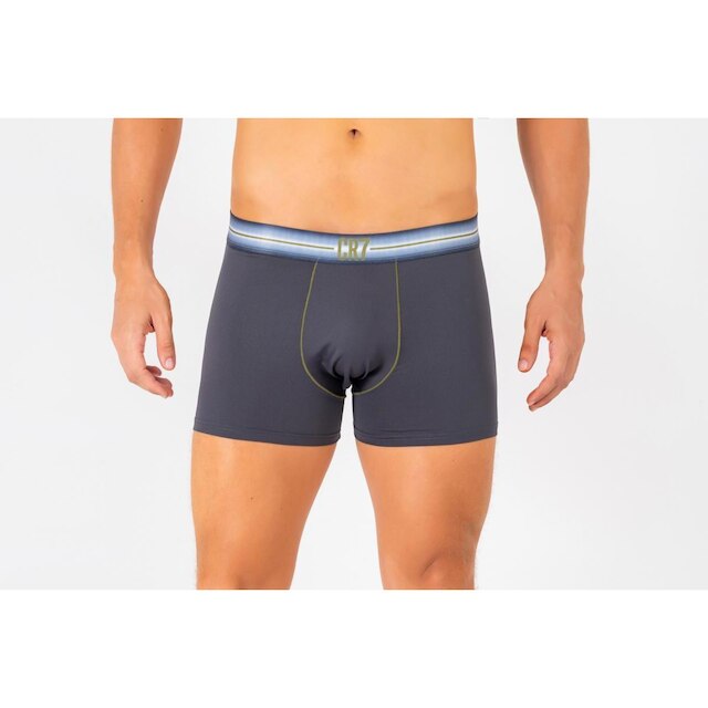 Kit Cueca Boxer CR7 Trunk Microfiber com 2 Peças