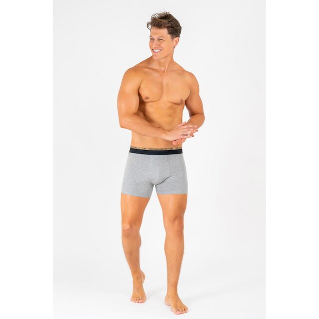 Kit Cueca Boxer CR7 Underwear Cotton/EA com 2 Peças