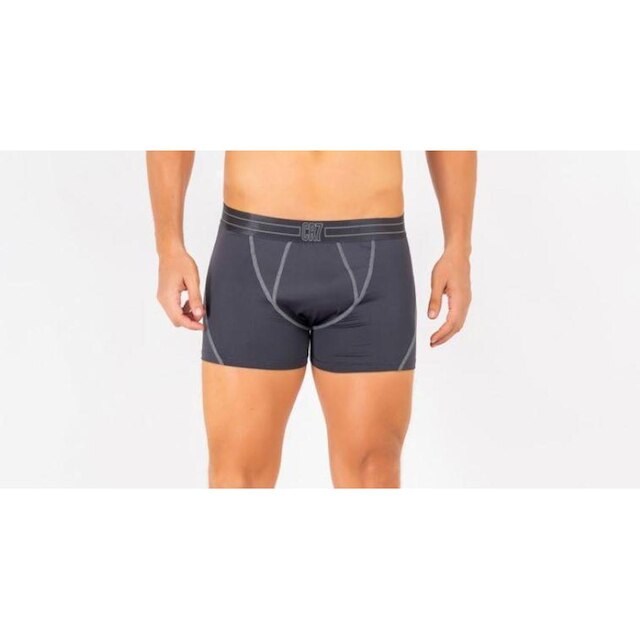 Kit Cueca Boxer CR7 Underwear Microfiber Mesh com 2 Peças