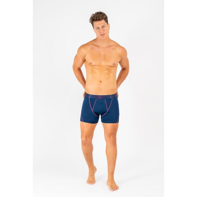 Kit Cueca Boxer CR7 Underwear Microfiber Mesh com 2 Peças
