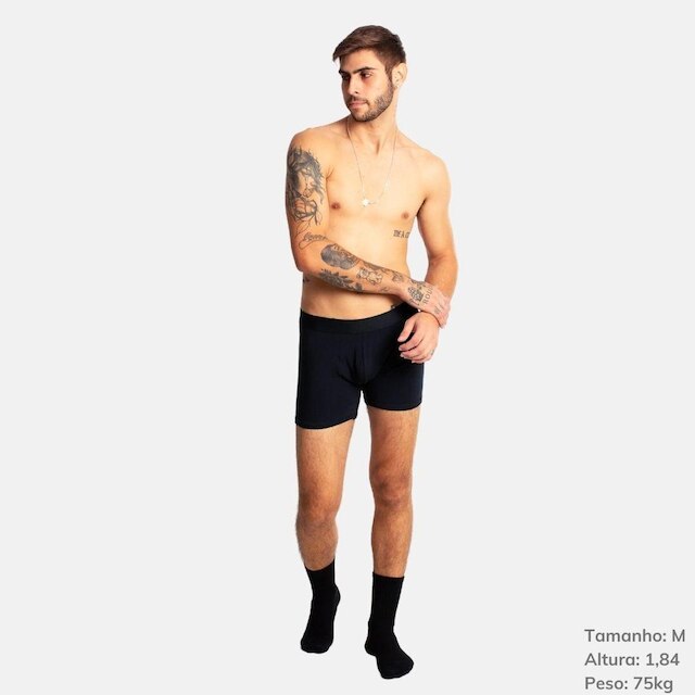 Kit Cueca Boxer Hammer Algodão Com Elastano 8 Peças