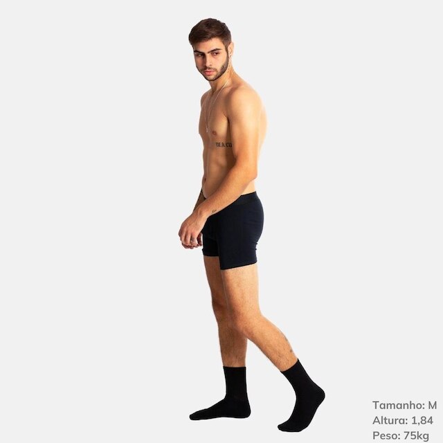 Kit Cueca Boxer Masculina Hammer 5 Peças