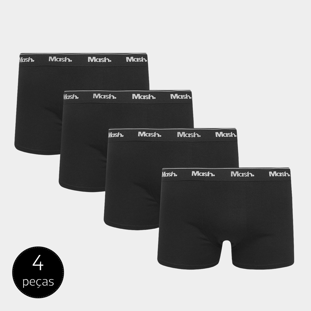 Kit Cueca Boxer Mash 4 Peças é ruim? Kit Cueca Boxer Mash 4 Peças é boa?