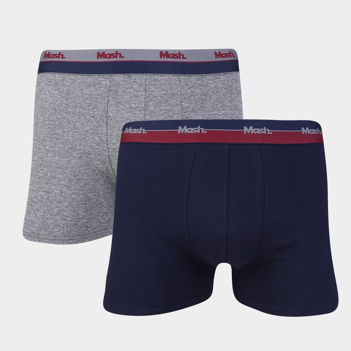 Kit Cueca Boxer Mash Bord 2 Peças - Cinza é ruim? Kit Cueca Boxer Mash Bord 2 Peças - Cinza é boa?