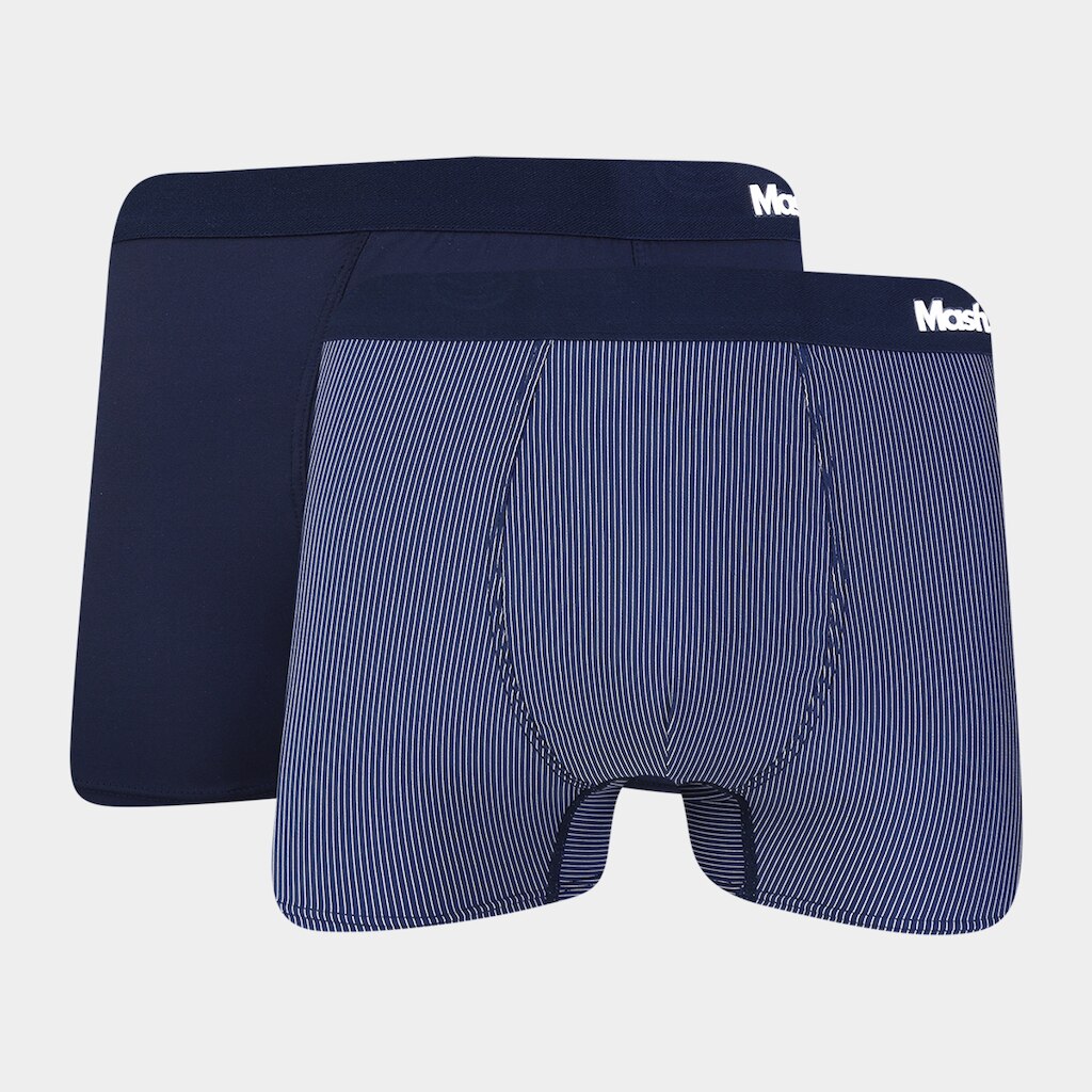 Kit Cueca Boxer Mash Listrada 2 Peças