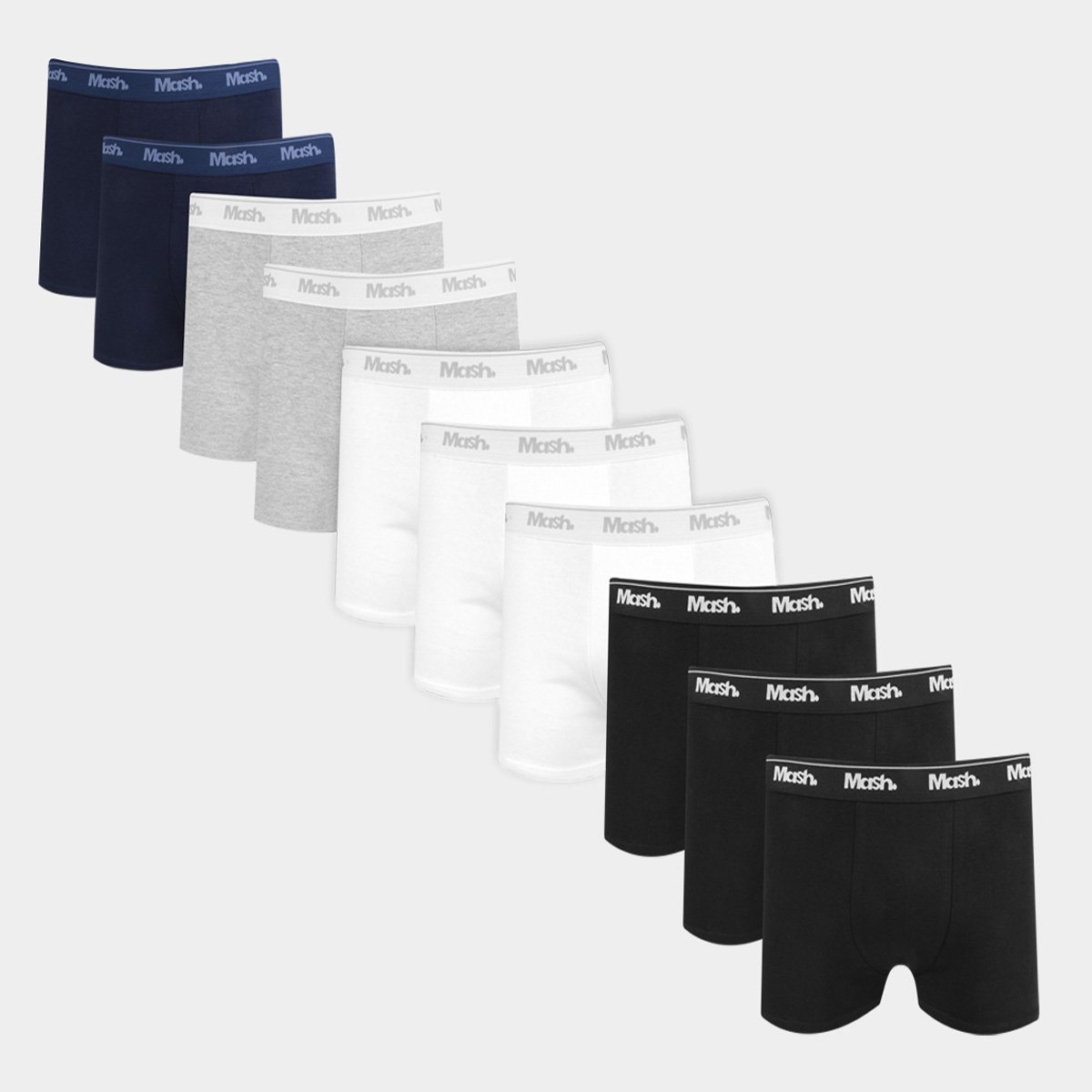 Kit Cueca Boxer Mash Masculina 10 Peças é ruim? Kit Cueca Boxer Mash Masculina 10 Peças é boa?