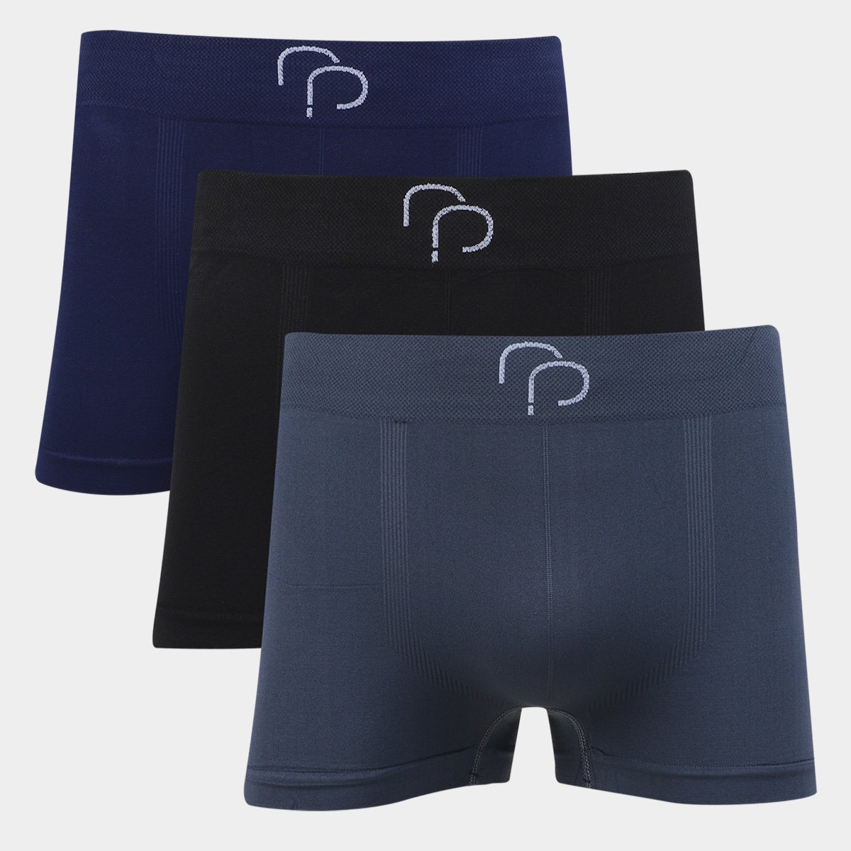 Kit Cueca Boxer RP Básica Masculina 3 Peças - Preto+Marinho é ruim? Kit Cueca Boxer RP Básica Masculina 3 Peças - Preto+Marinho é boa?
