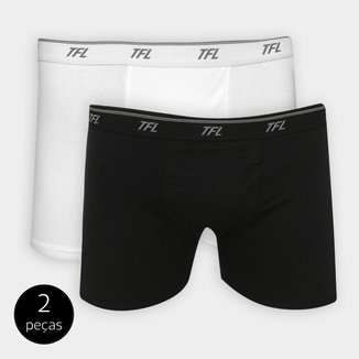 Kit Cueca Boxer Trifil Algodão 2 Peças