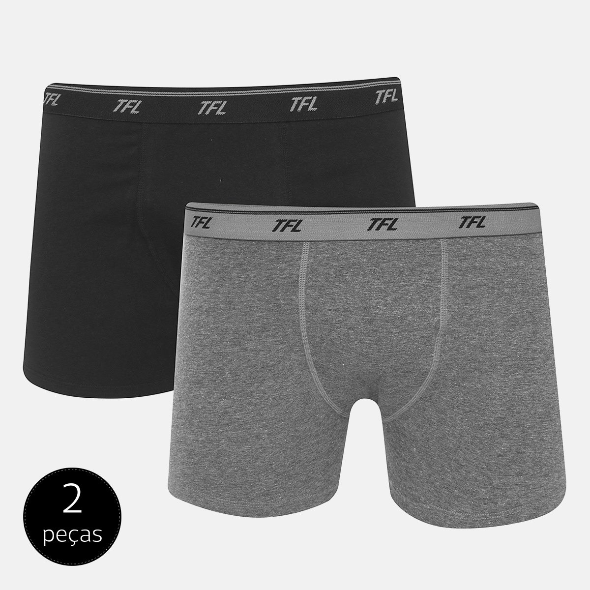 Kit Cueca Boxer Trifil Algodão 2 Peças Menor preço em Kit Cueca Boxer Trifil Algodão 2 Peças