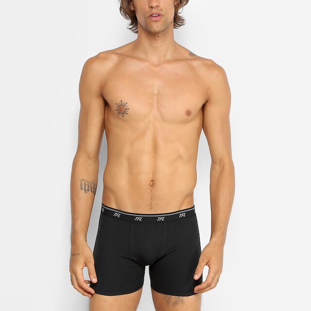 Kit Cueca Boxer Trifil Algodão 2 Peças