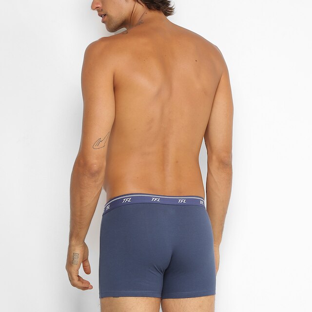 Kit Cueca Boxer Trifil Algodão 2 Peças