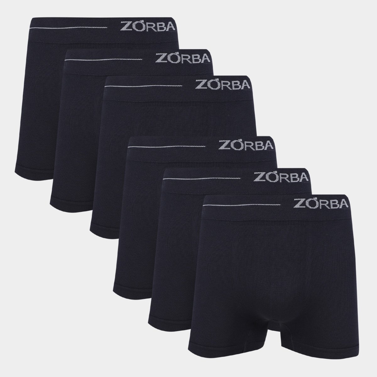Kit Cueca Boxer Zorba Seamless Side Com 6 Peças Menor preço em Kit Cueca Boxer Zorba Seamless Side Com 6 Peças