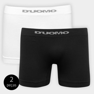 Kit Cueca Duomo Boxer 02 Peças