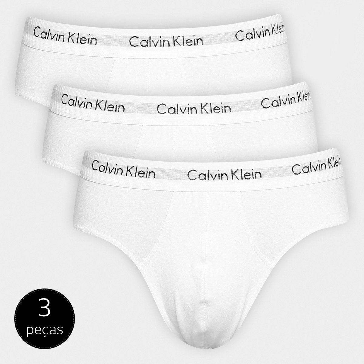 Kit Cueca Slip Calvin Klein 3 Peças é ruim? Kit Cueca Slip Calvin Klein 3 Peças é boa?