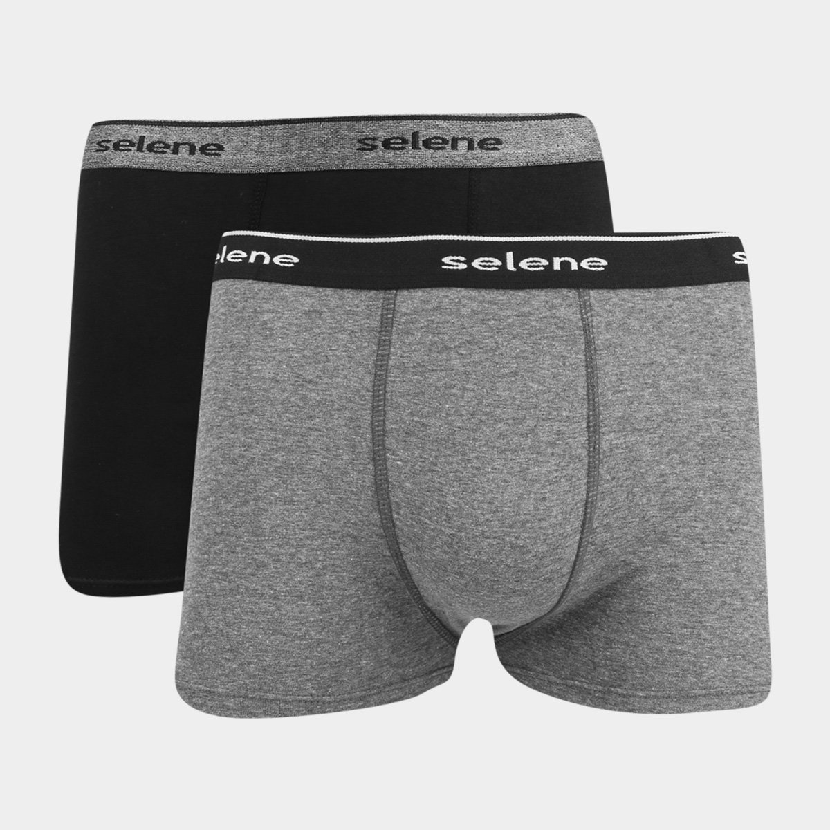 Kit Cuecas Boxer Selene Cotton 2 Peças Menor preço em Kit Cuecas Boxer Selene Cotton 2 Peças