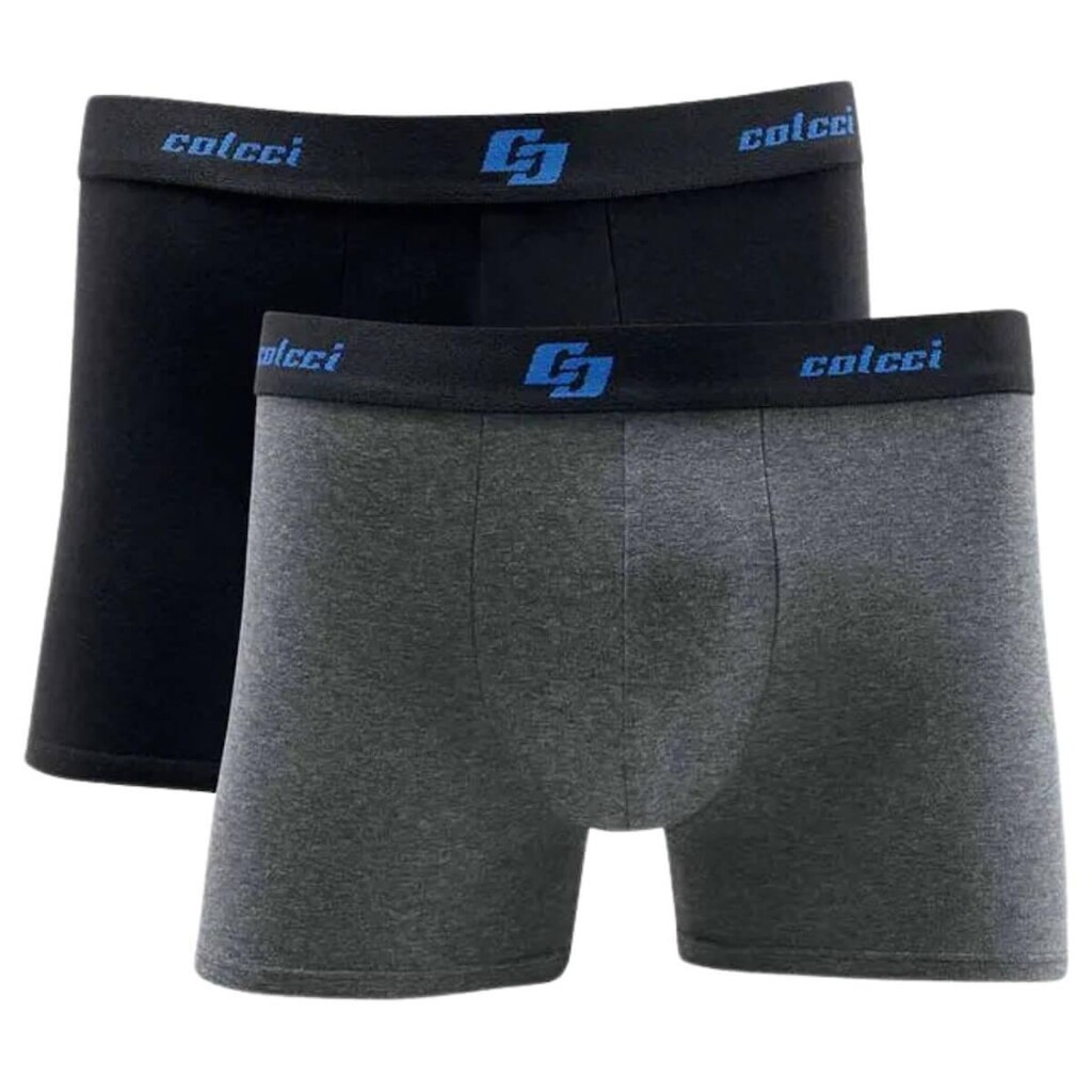 Kit Cuecas Colcci Boxer Cotton 2 Peças Preta