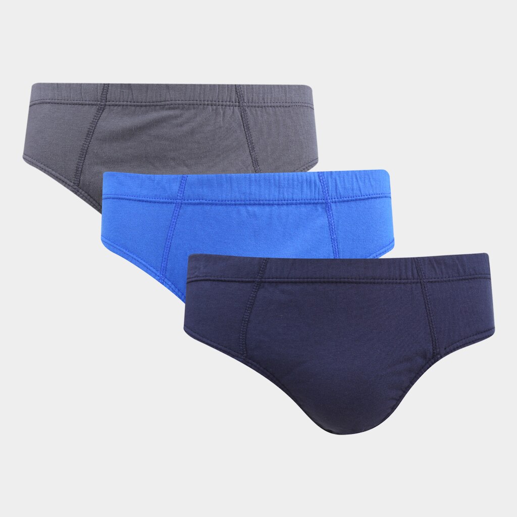Kit Cuecas Slip Selene Slip Elástico Embutido 3 Peças