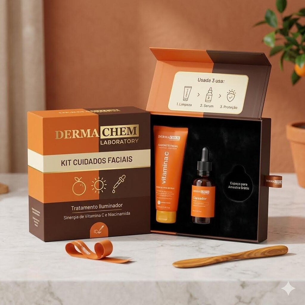 kit da Dermachem Clareador de manchas