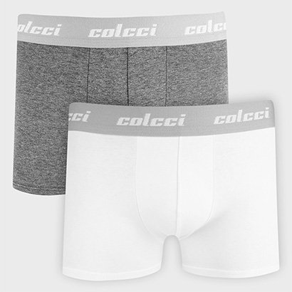 Kit de Cuecas Boxer Colcci C/2 - Masculino