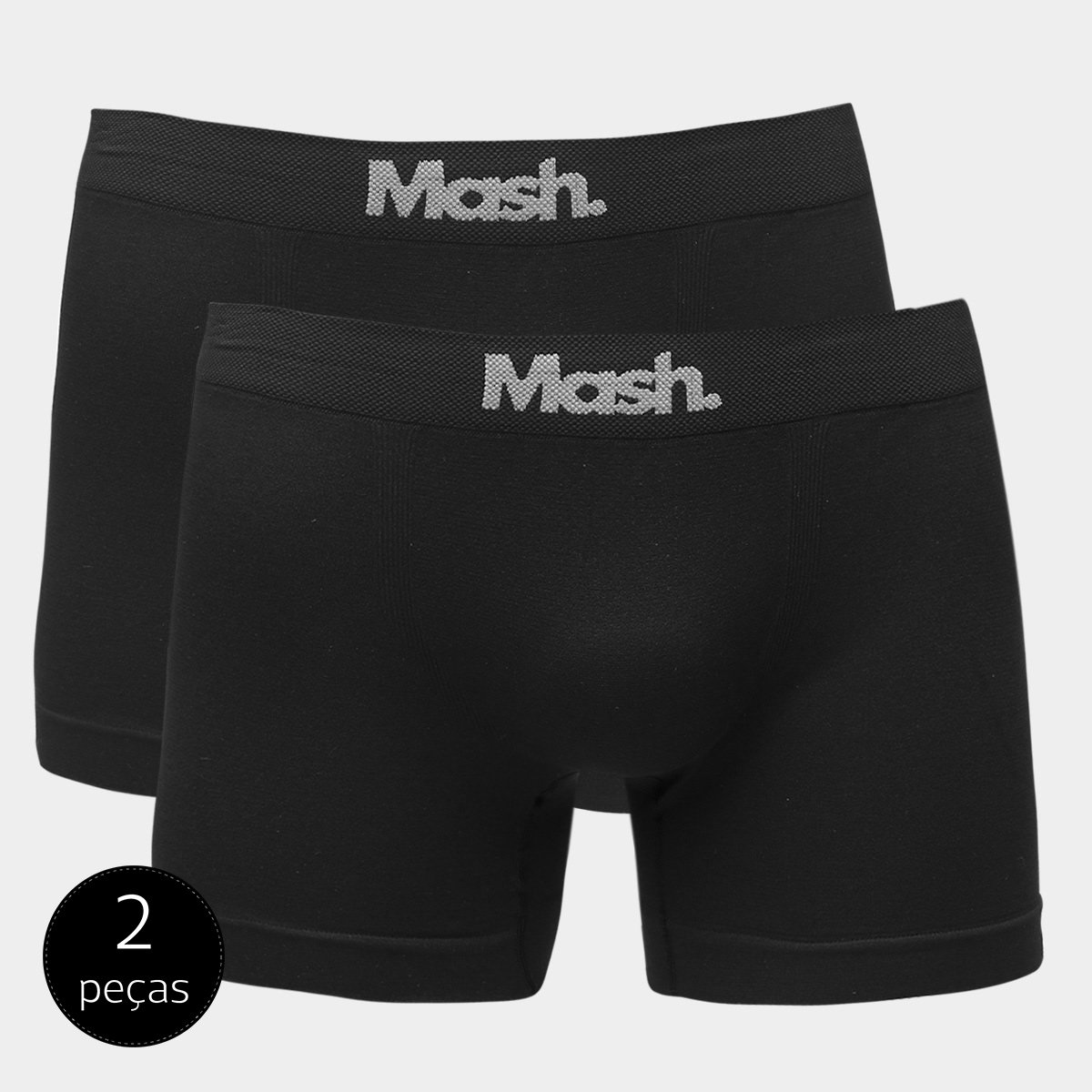 Kit de Cuecas Boxer Mash Sem Costura 2 Peças Menor preço em Kit de Cuecas Boxer Mash Sem Costura 2 Peças