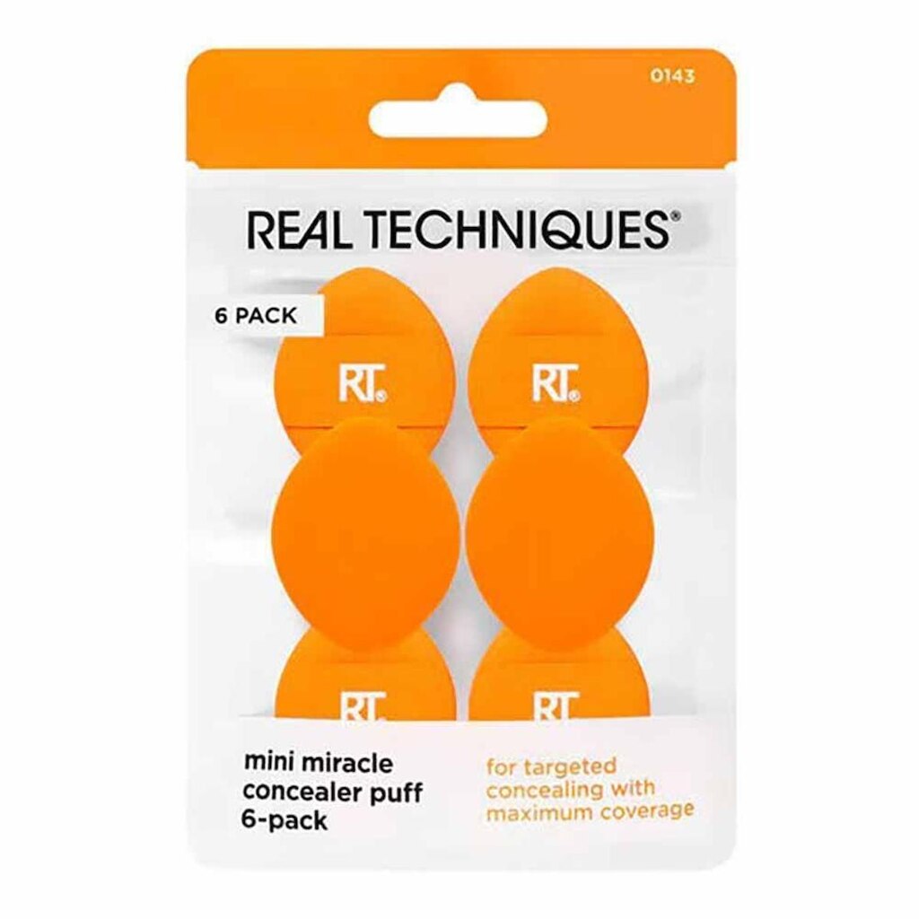 Kit de Esponjas Real Techniques Mini Miracle Concealer Puff Trio Kit