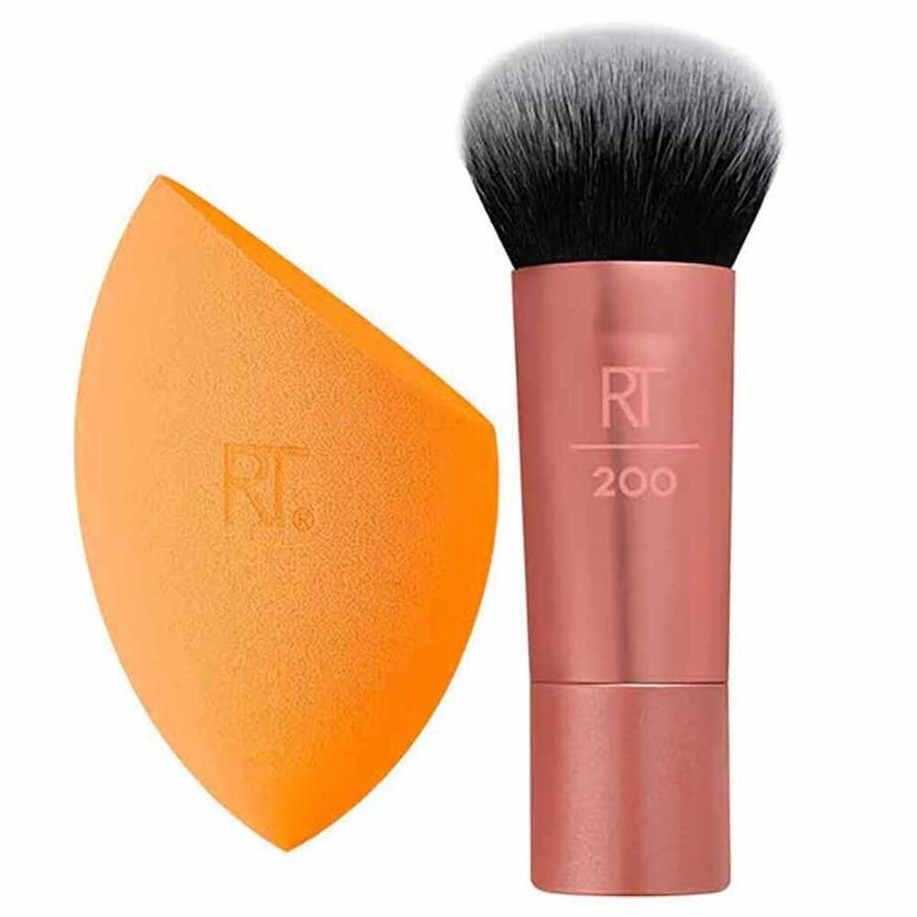 Kit de Maquiagem Real Techniques Mini Travel Duo - Pincel + Esponja Kit