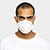 Kit de Máscaras Descartáveis Nasmar TNT Tripla Camada - 20 Unid - Branco