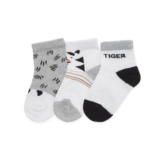 Kit de Meias Infantil Tiger com 3 Pares Rovitex Unica 19/22