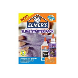 Kit de Slime Starter Pack 4 Colas Elmers Toyng 39819