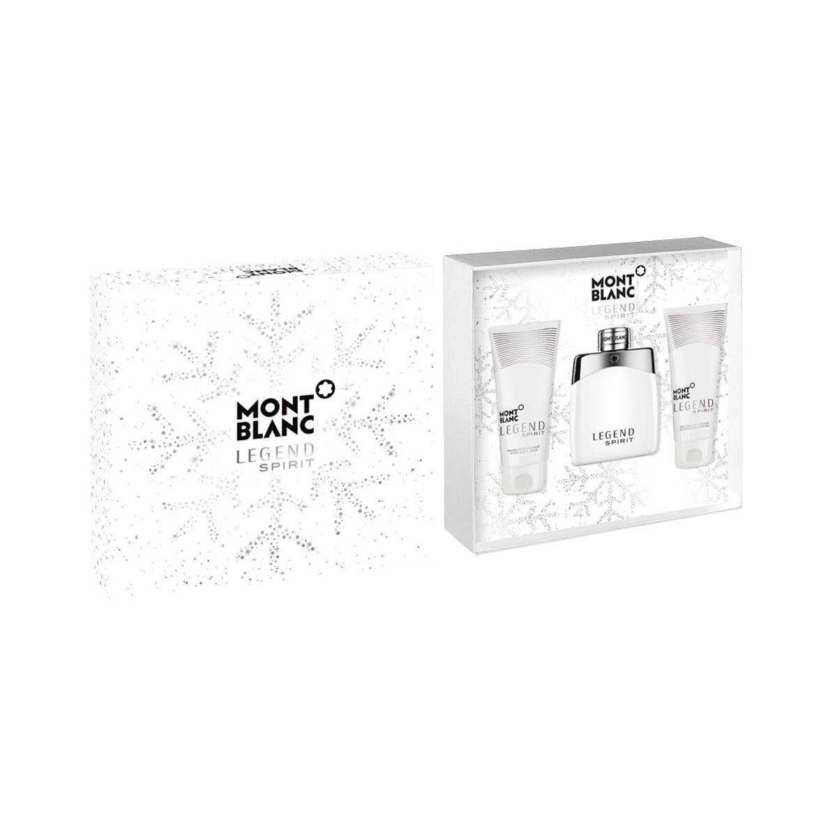 Kit Eau de Toilette + Bálsamo Pós Barba + Gel de Banho Montblanc Coffret Legend Spirit Masculino - Incolor Menor preço em Kit Eau de Toilette + Bálsamo Pós Barba + Gel de Banho Montblanc Coffret Legend Spirit Masculino - Incolor