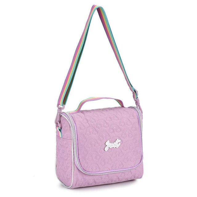 KIt Escolar Mochila Lancheira com Rodinha Feminina Matelassê