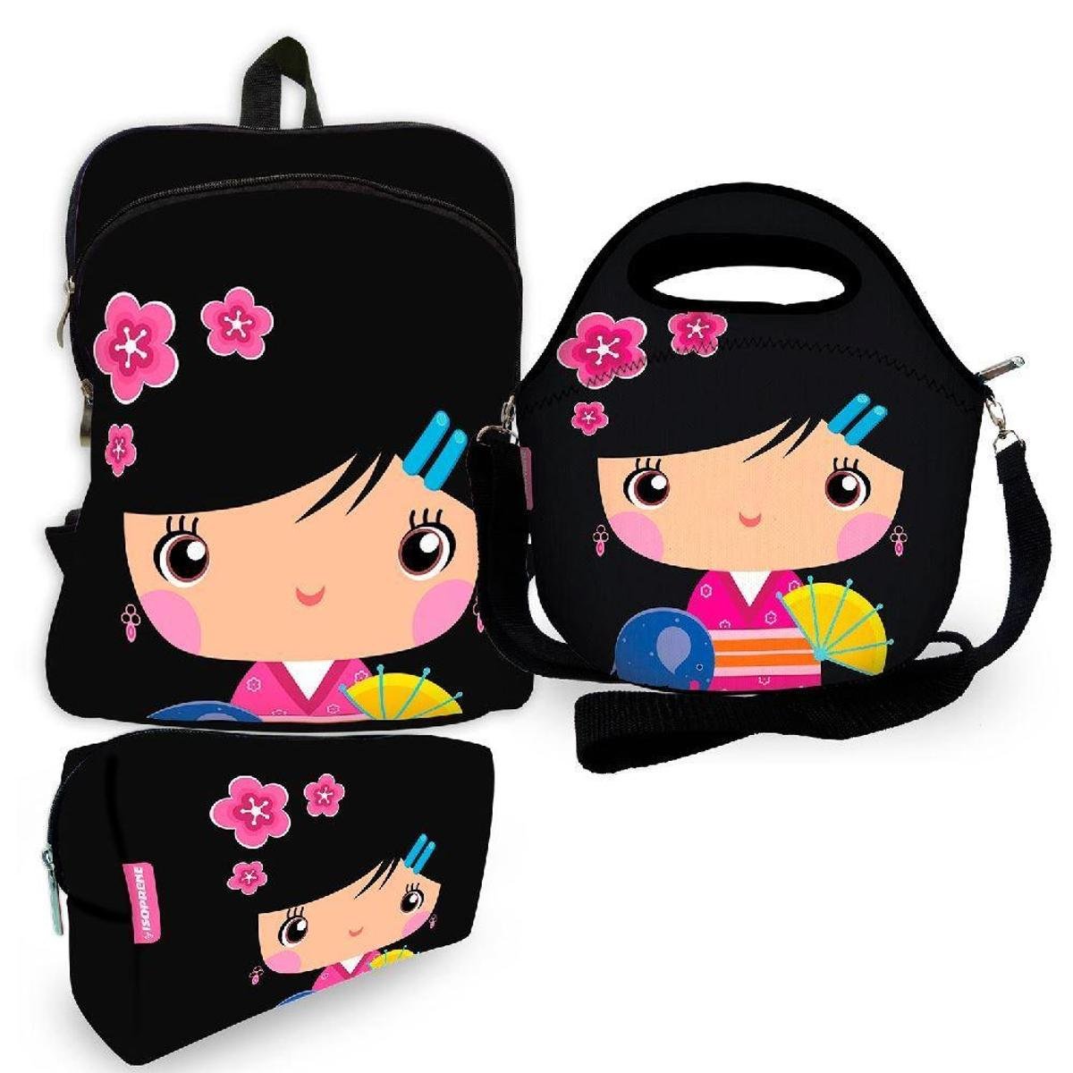 Kit Escolar Plus com Mochila Plus + Lancheira + Necessaire Plus - ISOPRENE - Princesa Manu é ruim? Kit Escolar Plus com Mochila Plus + Lancheira + Necessaire Plus - ISOPRENE - Princesa Manu é boa?