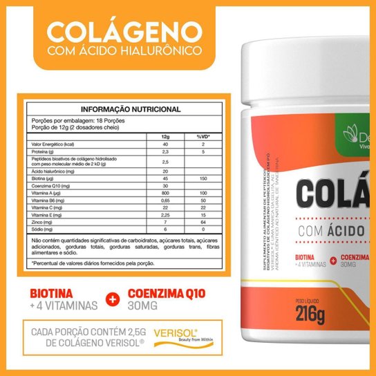 Kit Extrato de Laranja Moro com Picolinato de Cromo, Café verde 3x1 e Colágeno Verisol Denavita