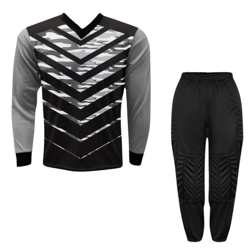 Kit Goleiro Camisa Roma Kanga + Calça TRB Acolhoada