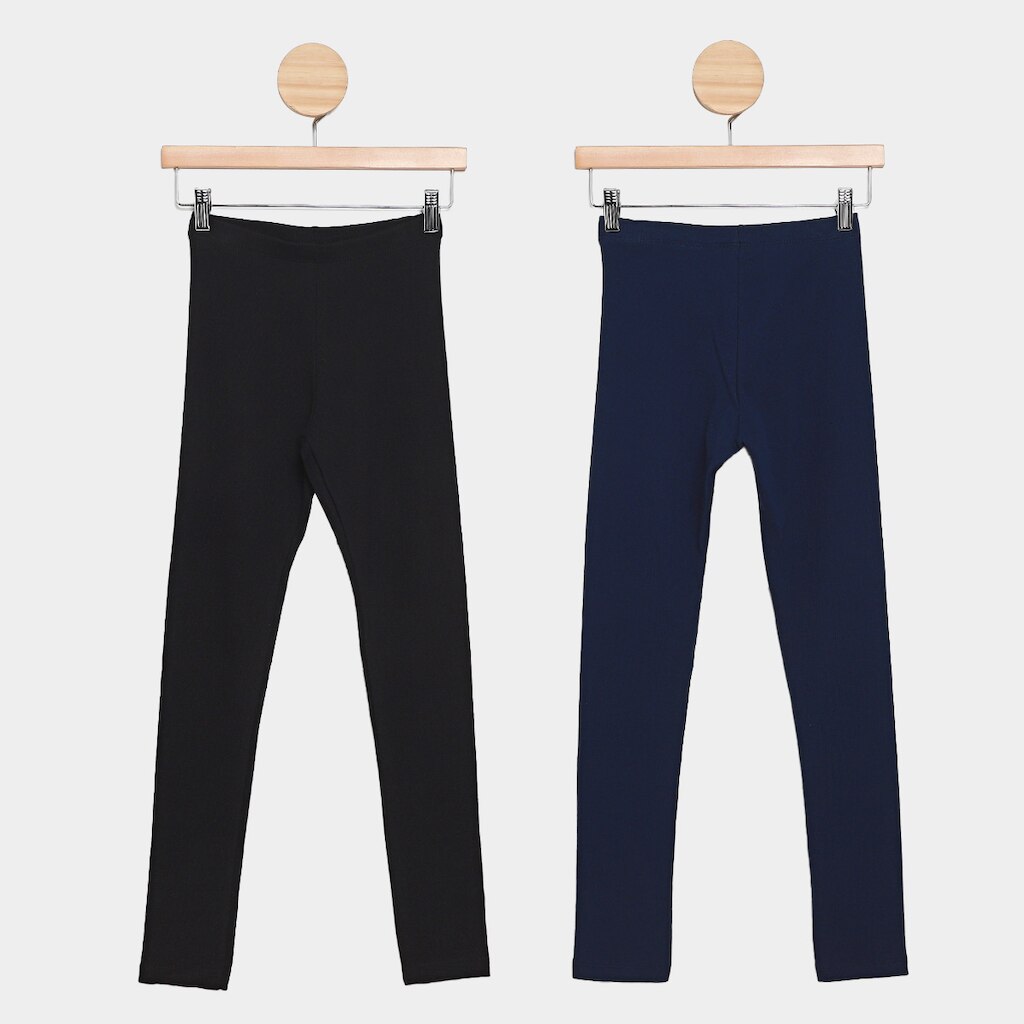 Kit Infantil Calça Legging Hering c/2 Menina