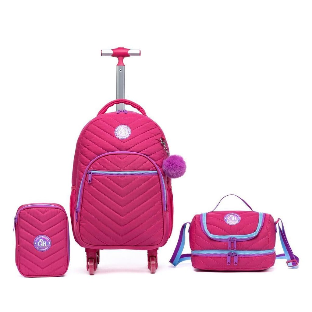Kit Infantil Guelph Rodinhas Térmica Infantil 22 Litros