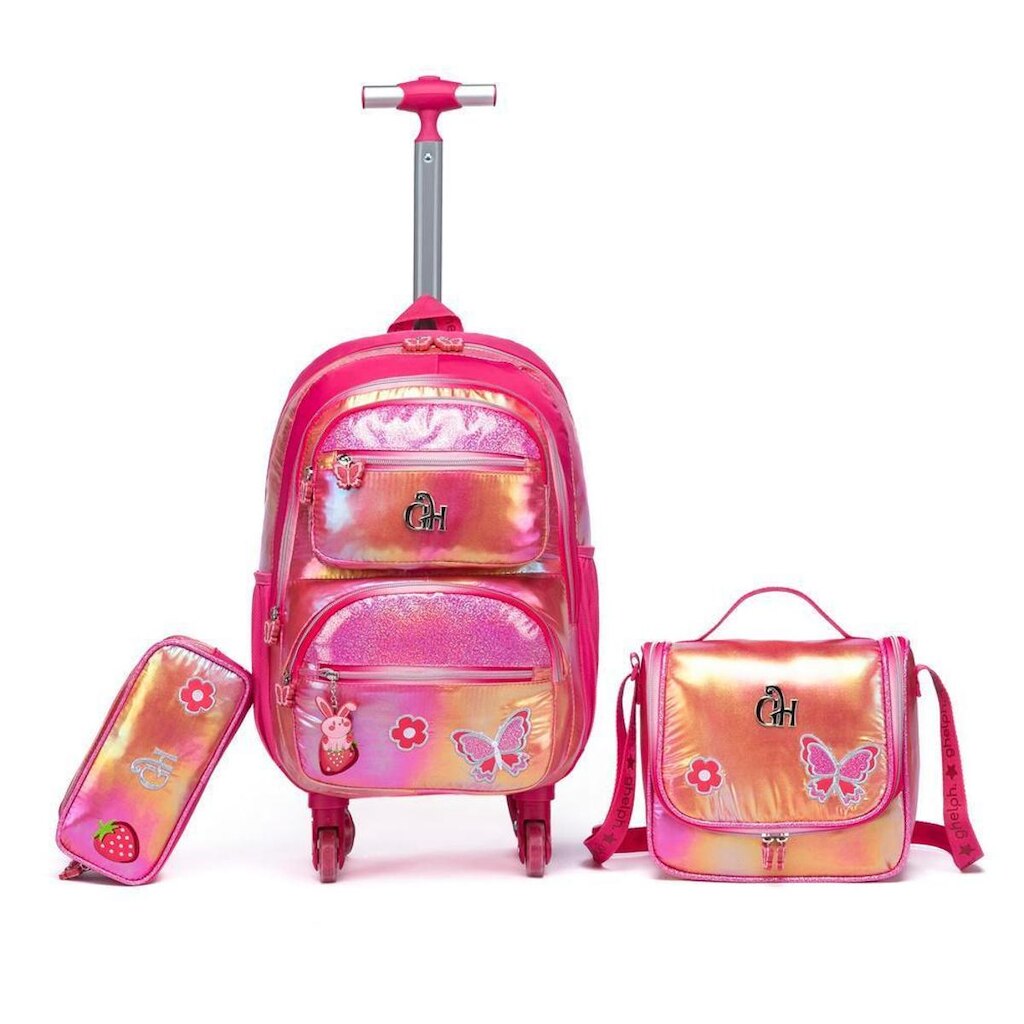 Kit Infantil Guelph Rodinhas Térmica Resistente 19 Litros