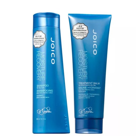 Kit Joico Moisture Recovey Sh300ml E Balm Máscara 250Gr - Incolor