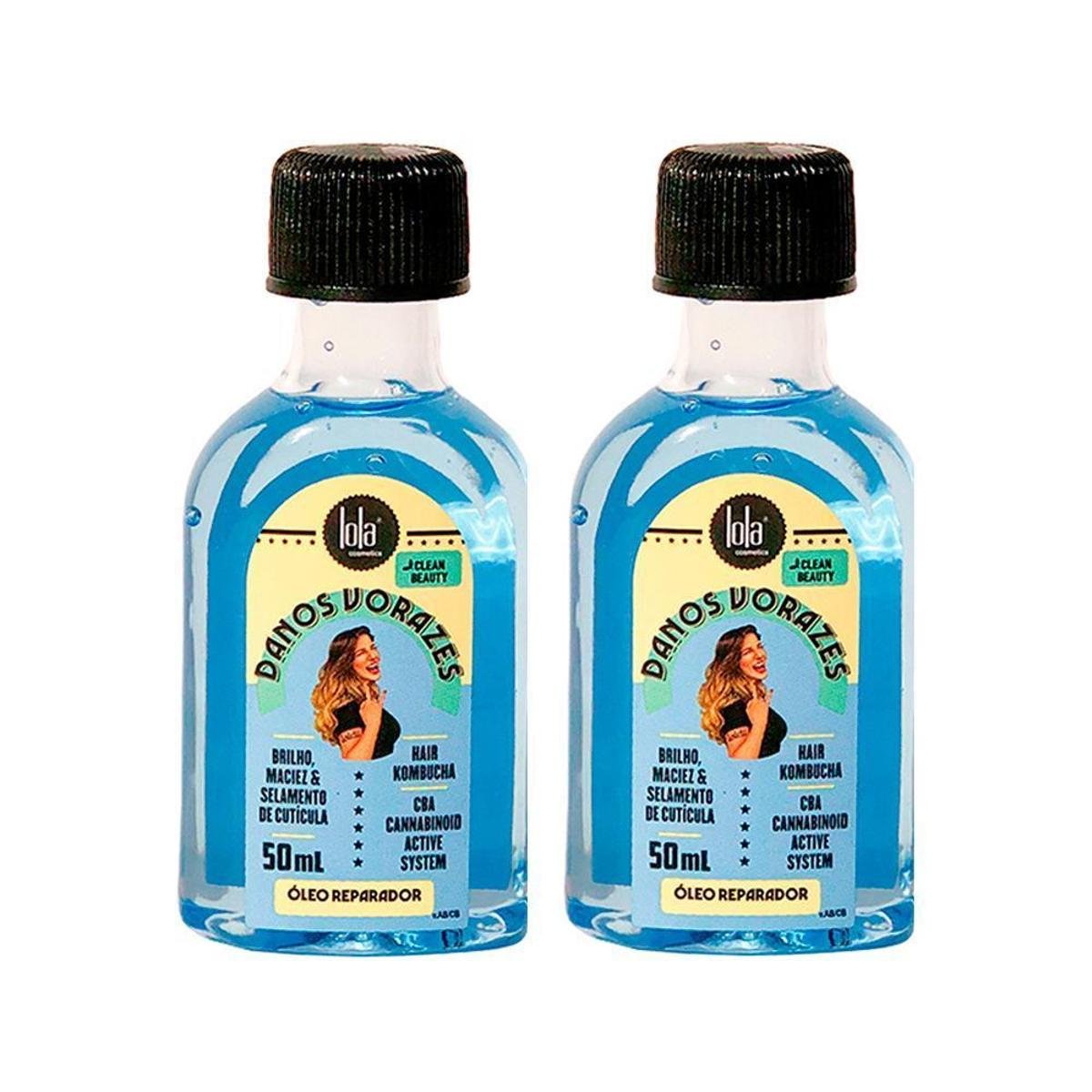 Kit Lola Cosmetics Danos Vorazes - Óleo Reparador Capilar 50 ml - 2 Unidades Menor preço em Kit Lola Cosmetics Danos Vorazes - Óleo Reparador Capilar 50 ml - 2 Unidades