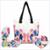 Kit Magicc Praia Bolsa + Necessaire + Chinelo Feminino - Estampado