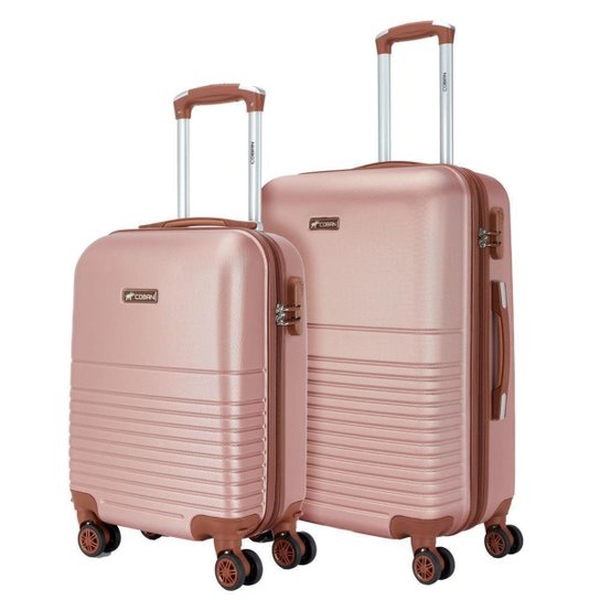 Kit Mala de Viagem 2 Moderna Reforçada Espaçosa Coban 50L