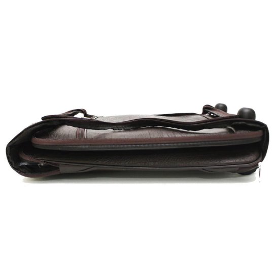 Kit Mala de Viagem de Bordo Quadrada Material Sintético Liso