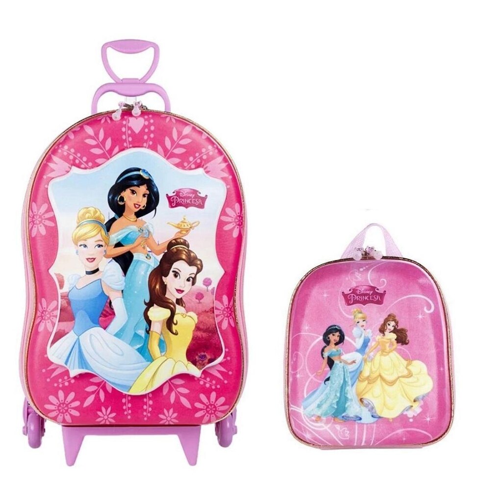 KIT MALA PRINCESAS + LANCHEIRA PRINCESAS MAXTOY